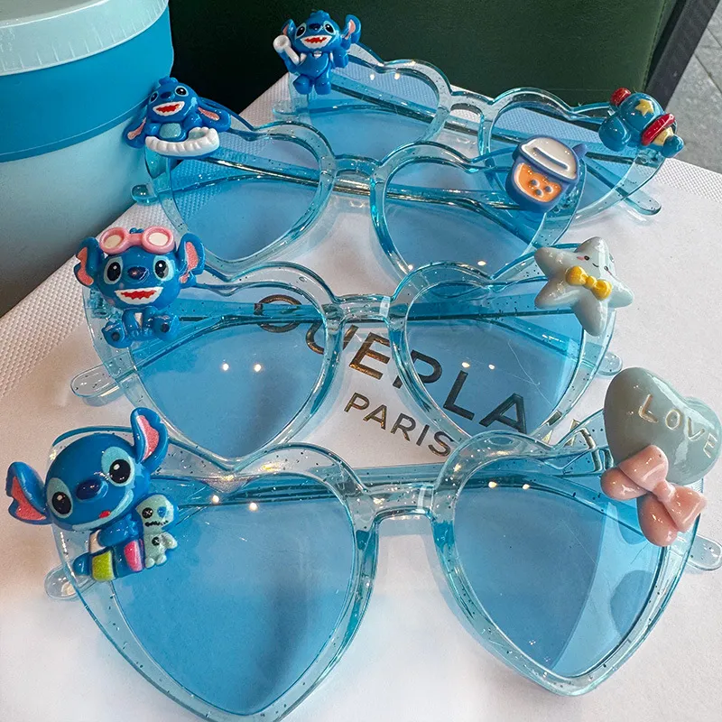 Cute Cartoon Puppy Sunglasses for Girls – Soft Silicone Temple Baby Sun Glasses, UV Protection Toddler Shades, Super Adorable Kids Eyewear with Flexible Comfort Fit